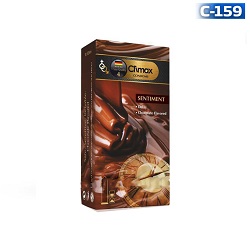 C159-- کاندوم کلایمکس 12 عددی شکلاتی تاخیری