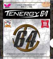 رویه راکت پینگ پنگ باترفلای Tenergy 64