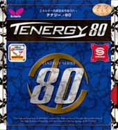 رویه راکت پینگ پنگ باترفلای Tenergy 80