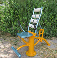 دستگاه بدنسازی پارکی ای بی راکت ( ابروکت ) AB ROCKET 