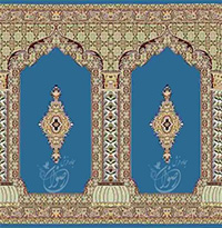 فرش سجاده ای نقشه برکت کد4