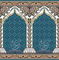 کفپوش مسجد نقشه بهار کد 2