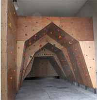 دیواره سنگنوردی چوبی ققنوس