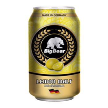 نوشیدنی مالت طعم لیمو بدون الکل بیگ بر