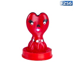 F256-- کاندوم عروسکی تک عددی قلبی
