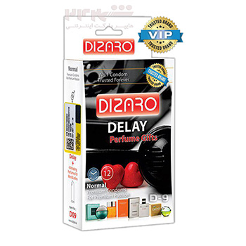 D9 -- کاندوم دیزارو 12 عددی  تاخیری ادکلن دار ساده