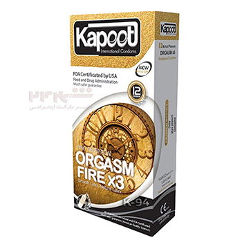 K94-- کاندوم  کاپوت 12 عددی  محرک آتشین بانوان