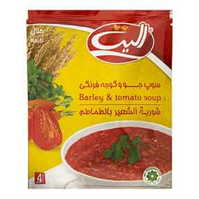 سوپ جو و گوجه فرنگی 65 گرمی الیت