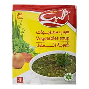سوپ سبزیجات 65 گرمی الیت