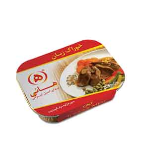 خوراک زبان 220 گرمی هانی