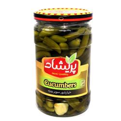 خیار شور سوپرویژه 750 گرمی پریشاد