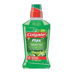 دهانشویه کلگیت سری Plax مدل Tea Fresh حجم 250 میلی لیتر