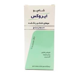 شامپو سبوس برنج برای موهای خشک و رنگ شده 200 گرمی ایروکس