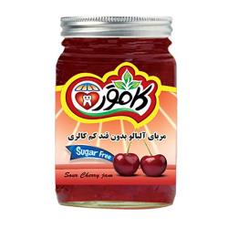 مربا آلبالو 280 گرمی کامور