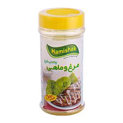 چاشنی مخصوص ‌مرغ‌ و ماهی ‌100 گرمی همیشک