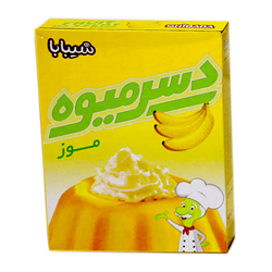 دسر موز 100 گرمی شیبابا