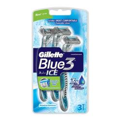 خود تراش 3 عددی ‏مدل Blue 3 Ice ژیلت