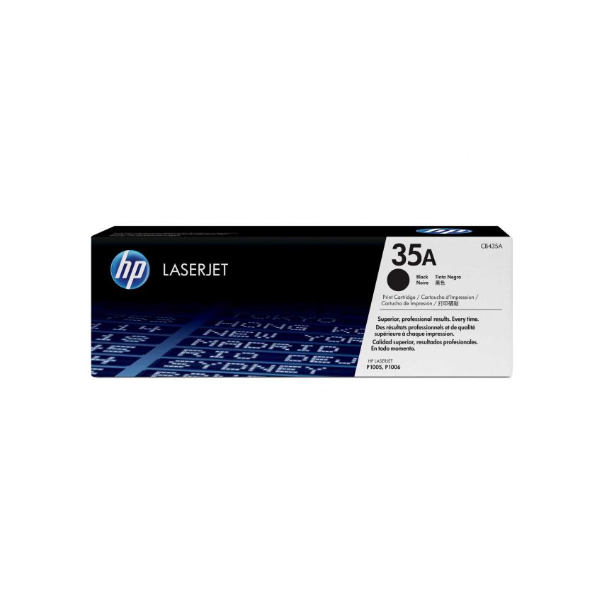 HP 35A Black Original LaserJet Toner Cartridge 35A کارتریج لیزری  اچ پی با یکسال گارانتی