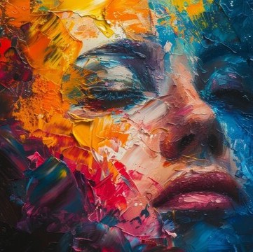 نقاشی دیجیتال هوش مصنوعی تولید فوریه